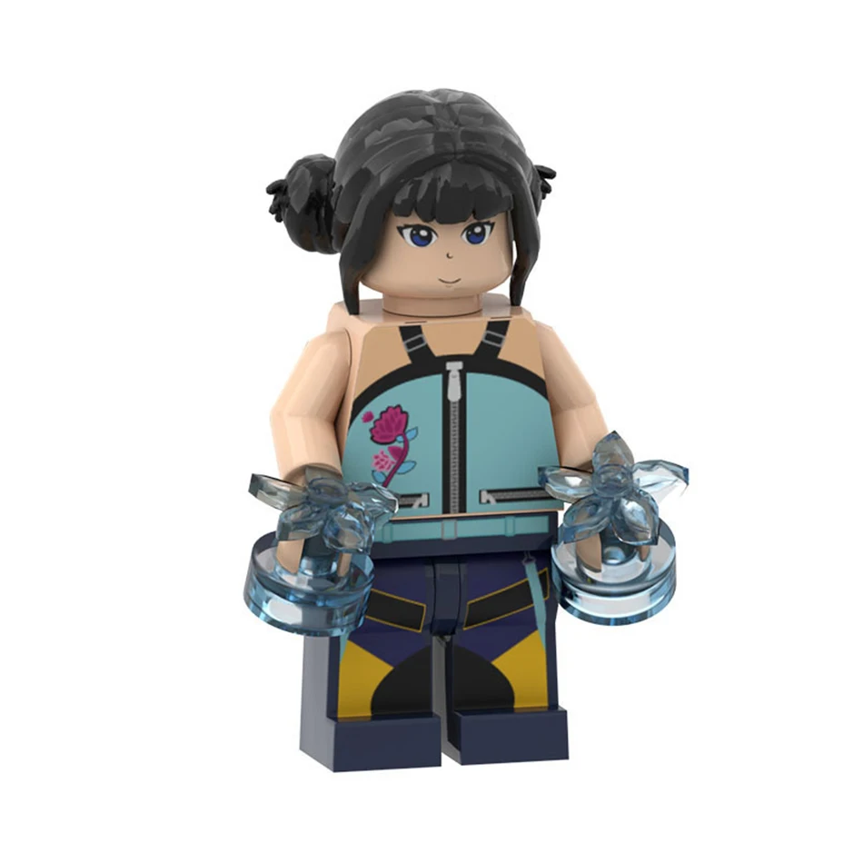 Hot Kpop chasseurs de démons Mini figurine blocs de construction jouet périphériques bureau décoration Collection figurines jouet cadeau de noël