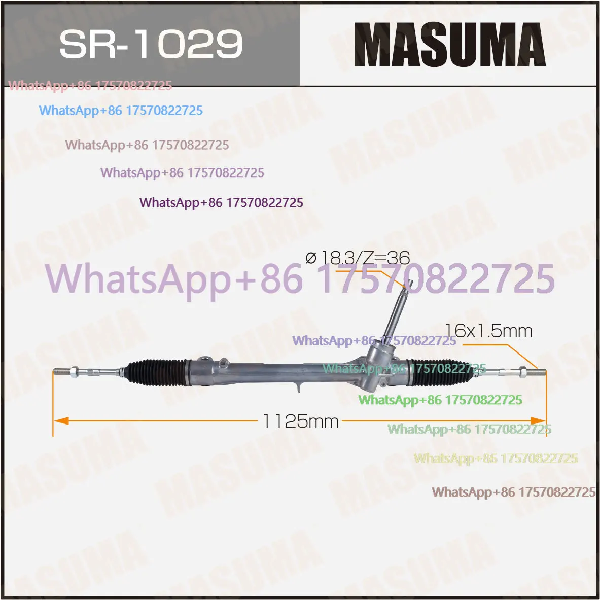 

Супервыгодное предложение: Заводской магазин SR-1029 MASUMA – Автозапчасти, рулевой механизм 45510-F4010 LHD гидравлический для Toyota C-HR Super