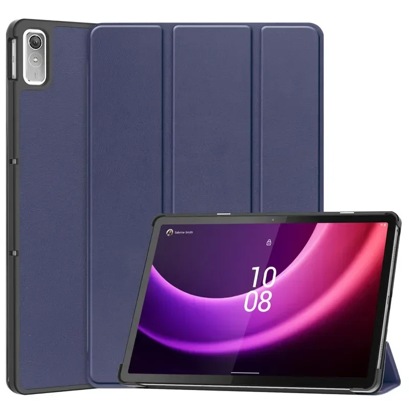 Funda delgada para Xiaoxin Pad Plus 2023 11,5 "funda con soporte triple para Lenovo Tab P11 2a generación Funda inteligente TB350FU TB350XU