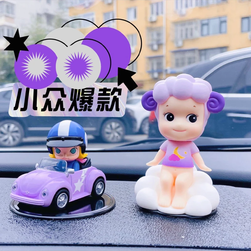 

Hot Sonny Angel Cheap Blind Box Bobbing Head Doll hippers Anime Figures Kawaii Angel Cloud Style Celebrity Healing Car Ornaments