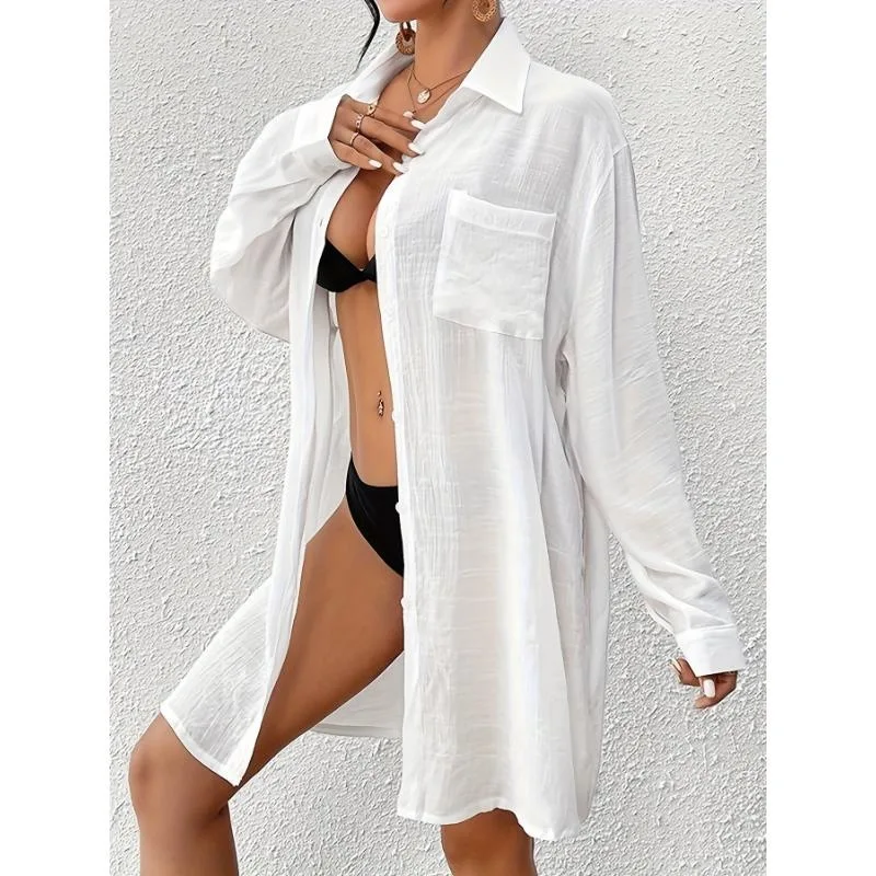 

Bamboo Cotton Beach Shirt Women's Spring Unisex Other Style Comfortable Fit Regular Sleeve Length Other Material 100%