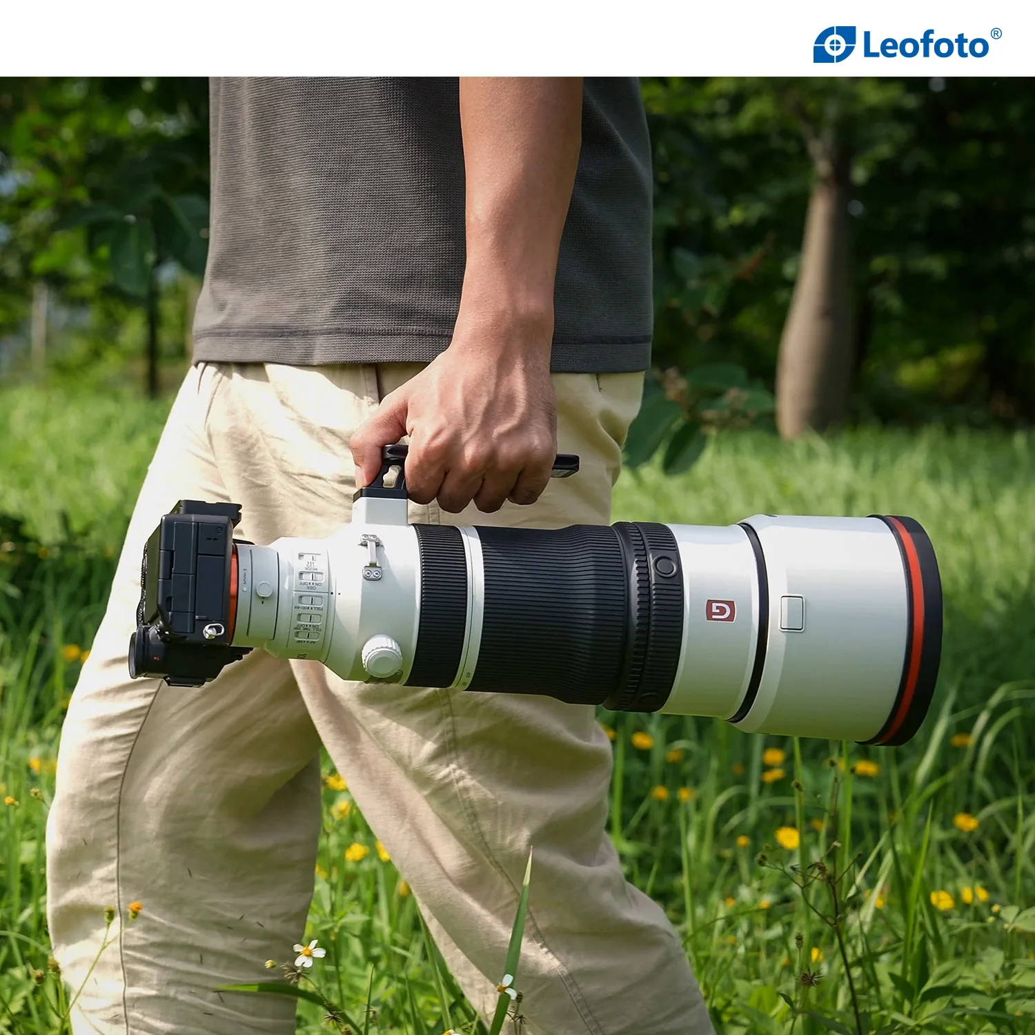 Stopka zamienna SF-06 DO SONY FE 4.5/100-400 GM z wbudowanym mocowaniem typu Arca-Swiss — zdjęcie produktu 6