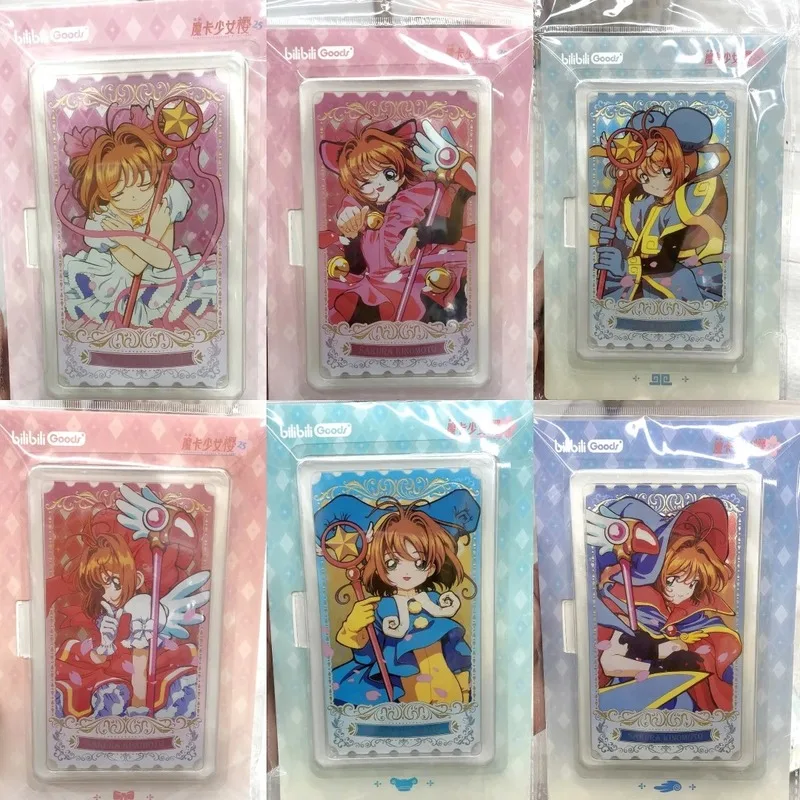 New Product Cardcaptor Sakura 25th Anniversary Series Card Laser Tickets Rotating Acrylic Standing  Gift - Image 6
