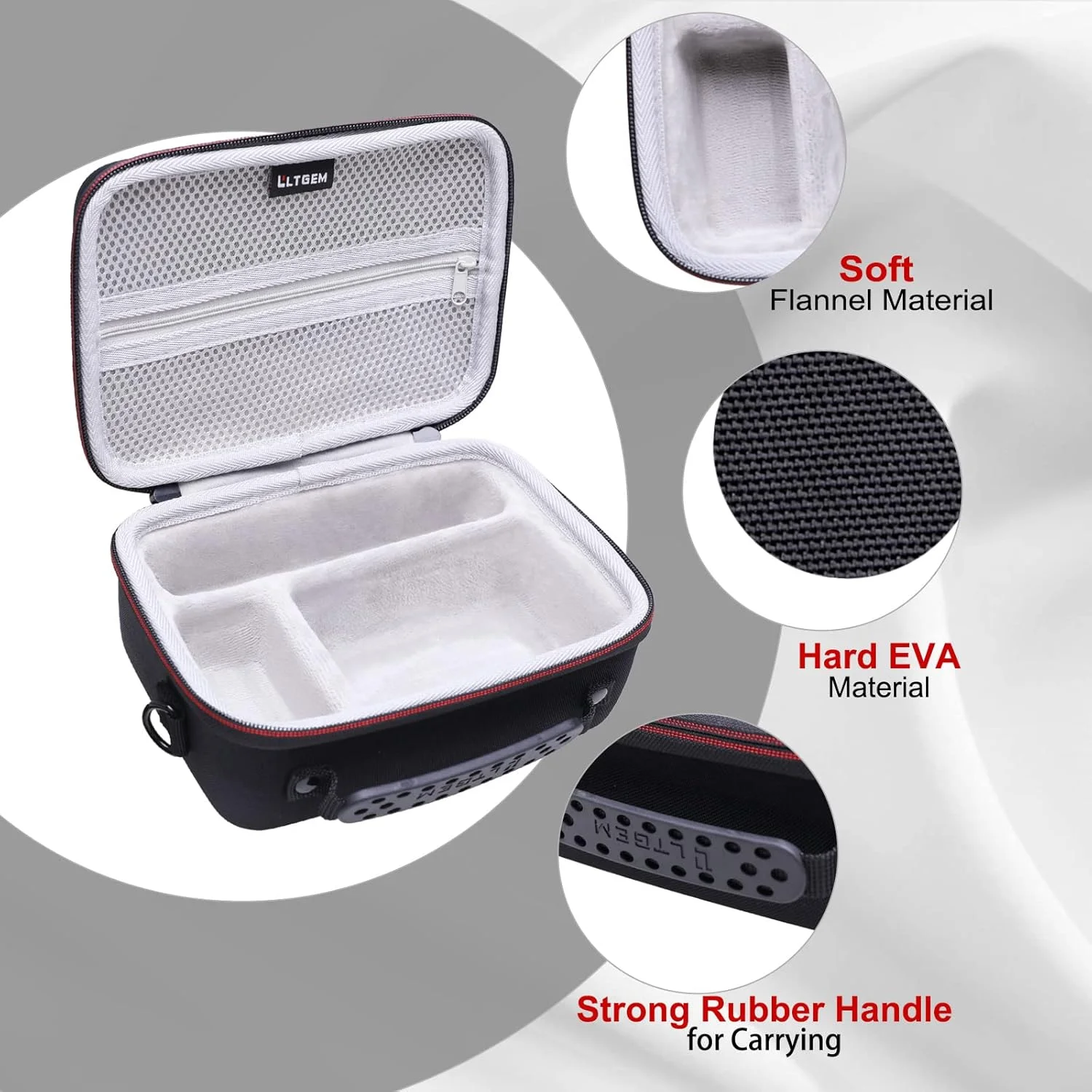 Hard Camera Case for 4K Digital Camera for small 4K Digital Camera by LTGEM,Fits 4K Digital Accessory Kit -  Carrying Bag - view 2