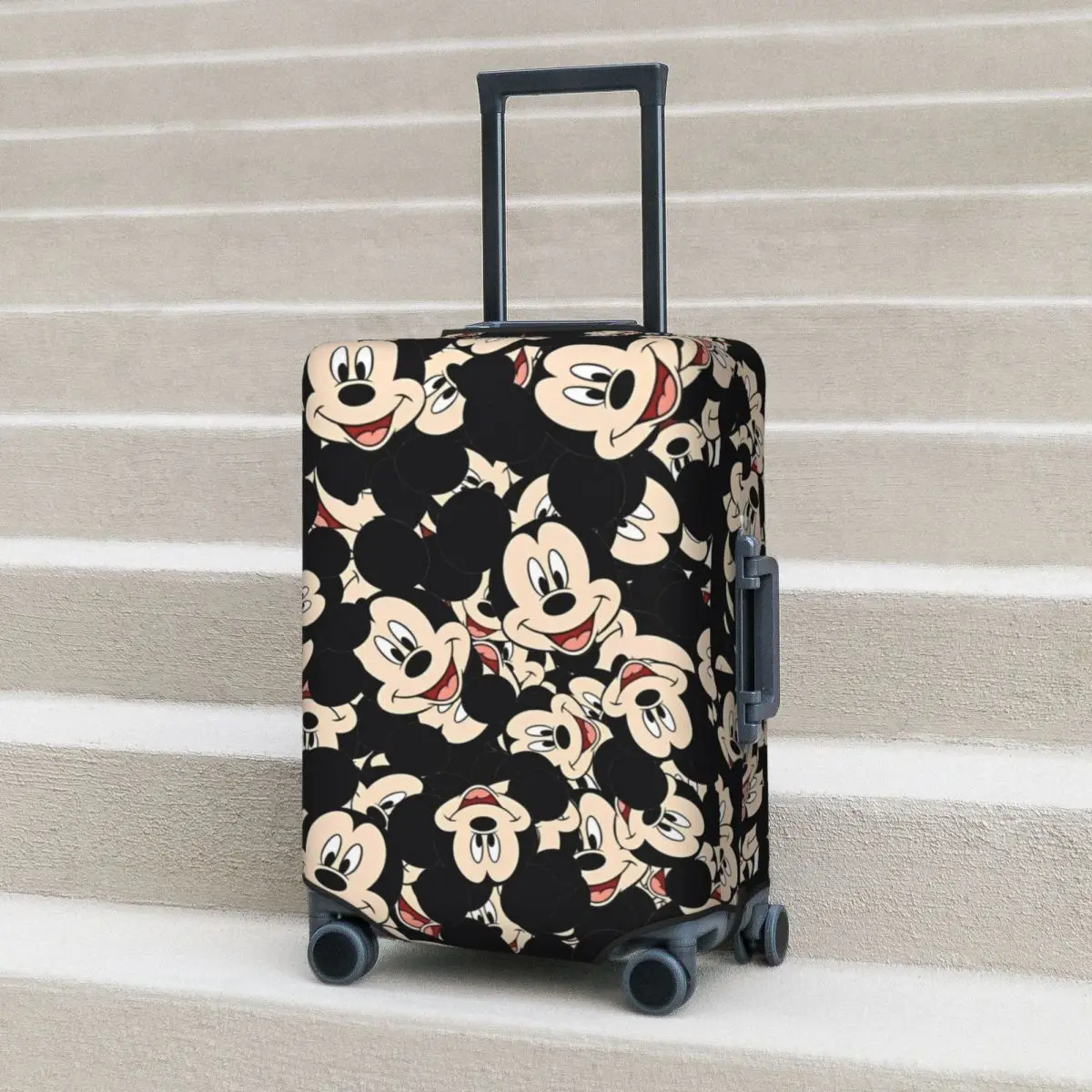 

Mickey Mouse Cartoon Suitcase Cover Business Protection Vacation Fun Luggage Supplies