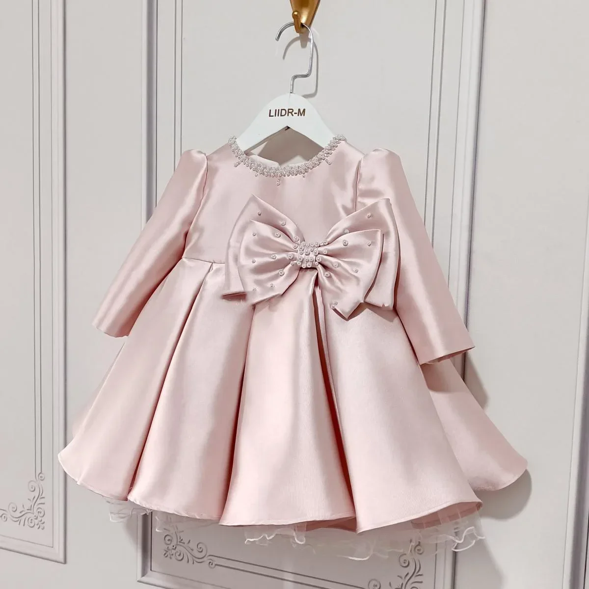 

Baby Girls Dress For Party Princess 1st Birthday Dress For Baby Girl Ball Gown Tulle Pegant Wedding Party Kids Dresses For Girl