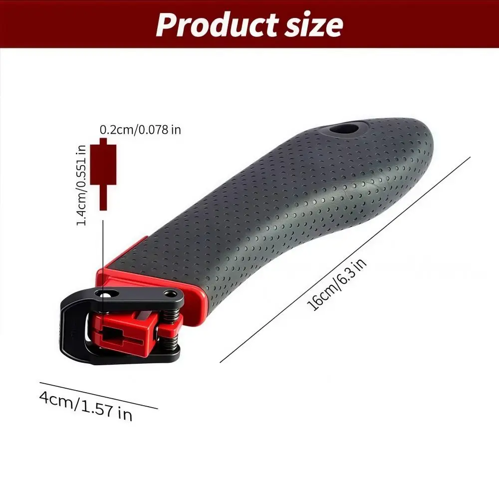 Universal Interface Reciprocating Saw Manual Handle Anti-Slip Plastic Saw Ruler Handle Portable Comfort-Grip Handle