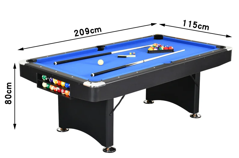 Mesa de billar americana plegable, mesa de billar de 7 pies, mesa de billar familiar para adultos, equipo de ocio interior