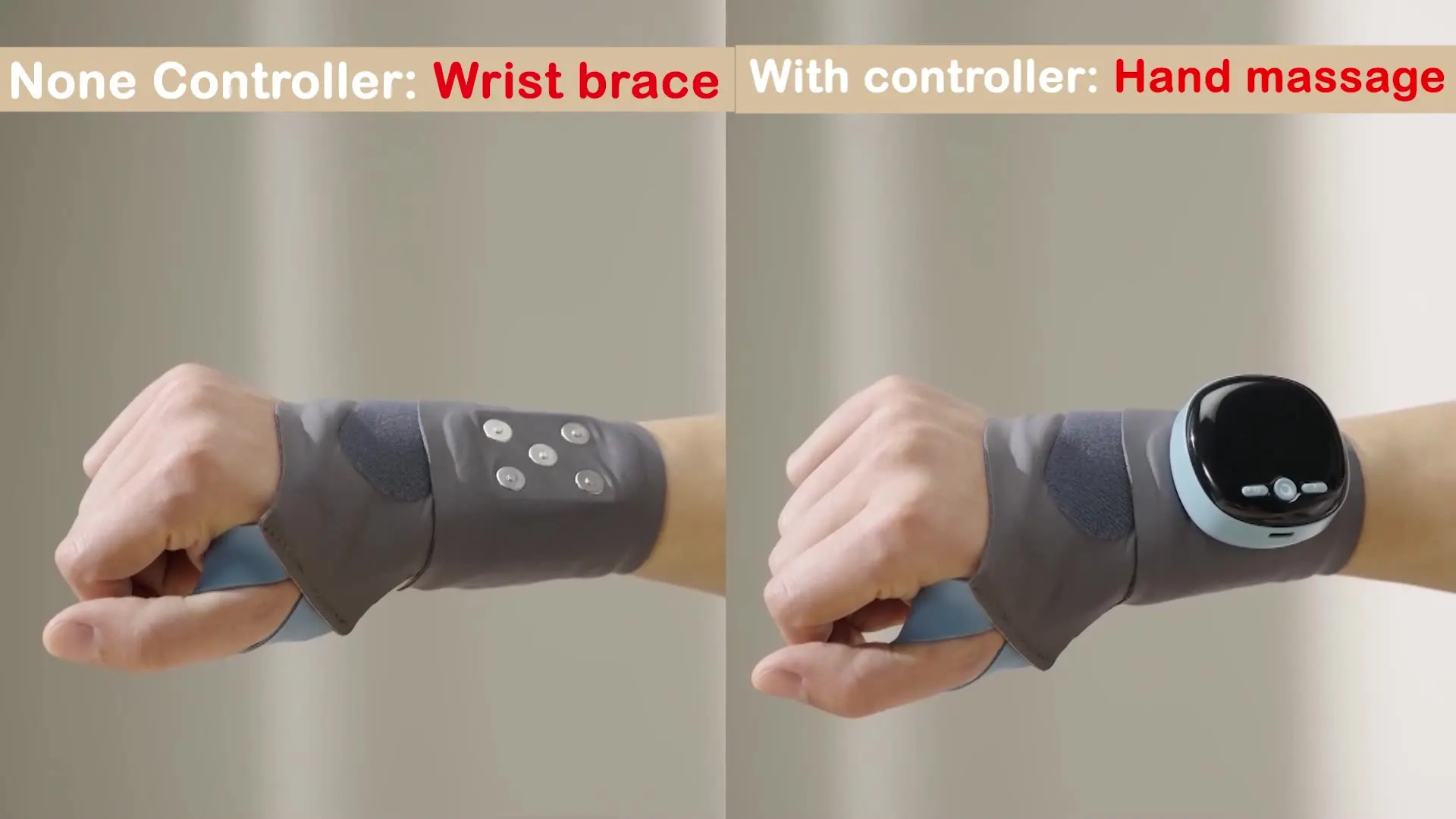 

EMS Wrist Guard Wrist Support Brace Smart Heating Wrist Support Strap 5 Modes 9 Levels Wrist Compression Brace for Home Office