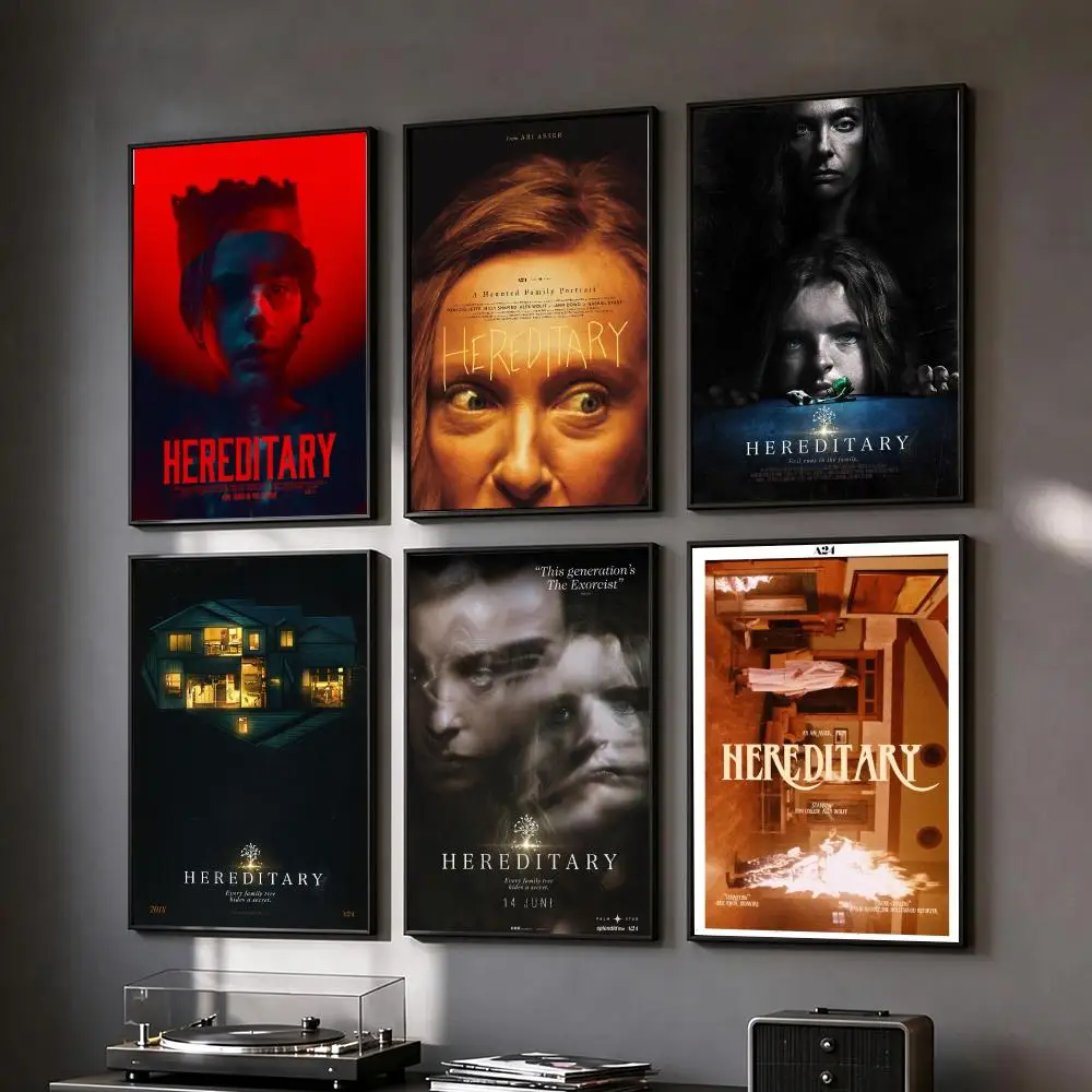 movie Hereditary Poster Poster HD Printing Vintage Luxe Home Decor Wall Art for the Living Rooms Entryways Gift