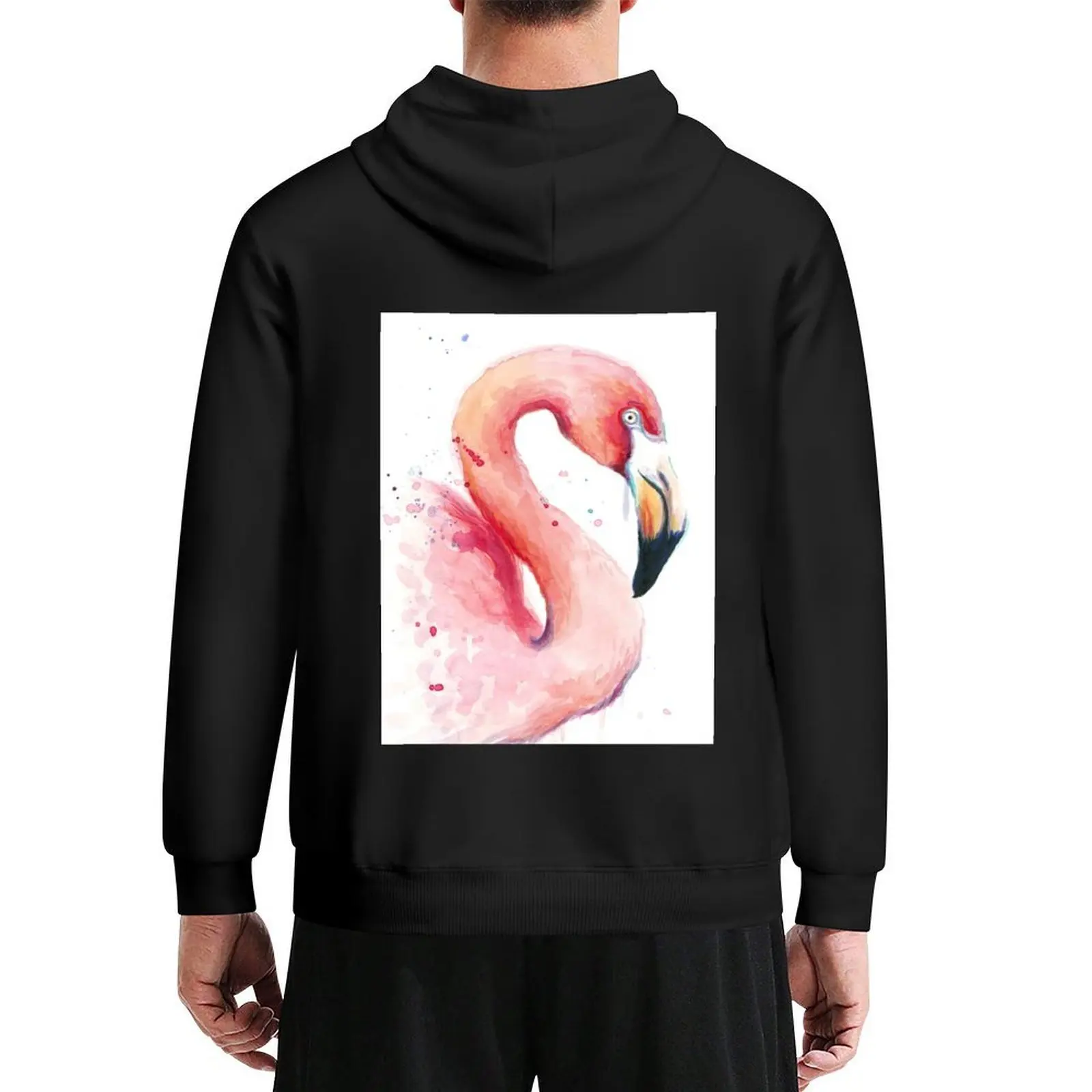 فلاماند روز à l'aquarelle هوديي أنيمي ملابس الرجال العرق قميص مجموعة ملابس للرجال ملابس رجالي الرجال هوديي البلوز