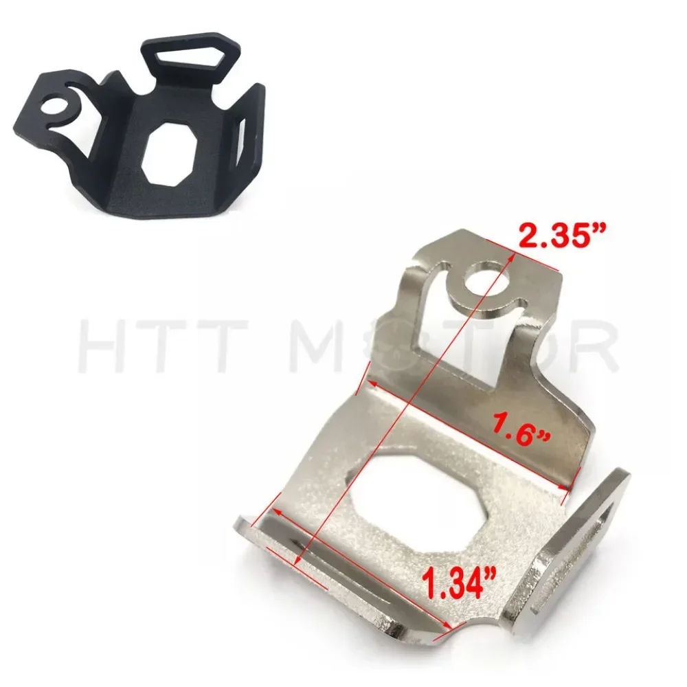 

Motorcycle Rear Brake Fluid Oil Reservoir Guard Cover for KTM 1050/1190/1290 Adventure,BMW F650GS,Ducati Multistrada 1200