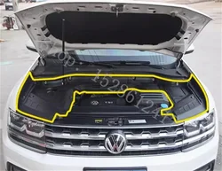 For Volkswagen Atlas TERAMONT 2016-2023 plastic Engine hood engine compartment protection cover dust cover battery cover