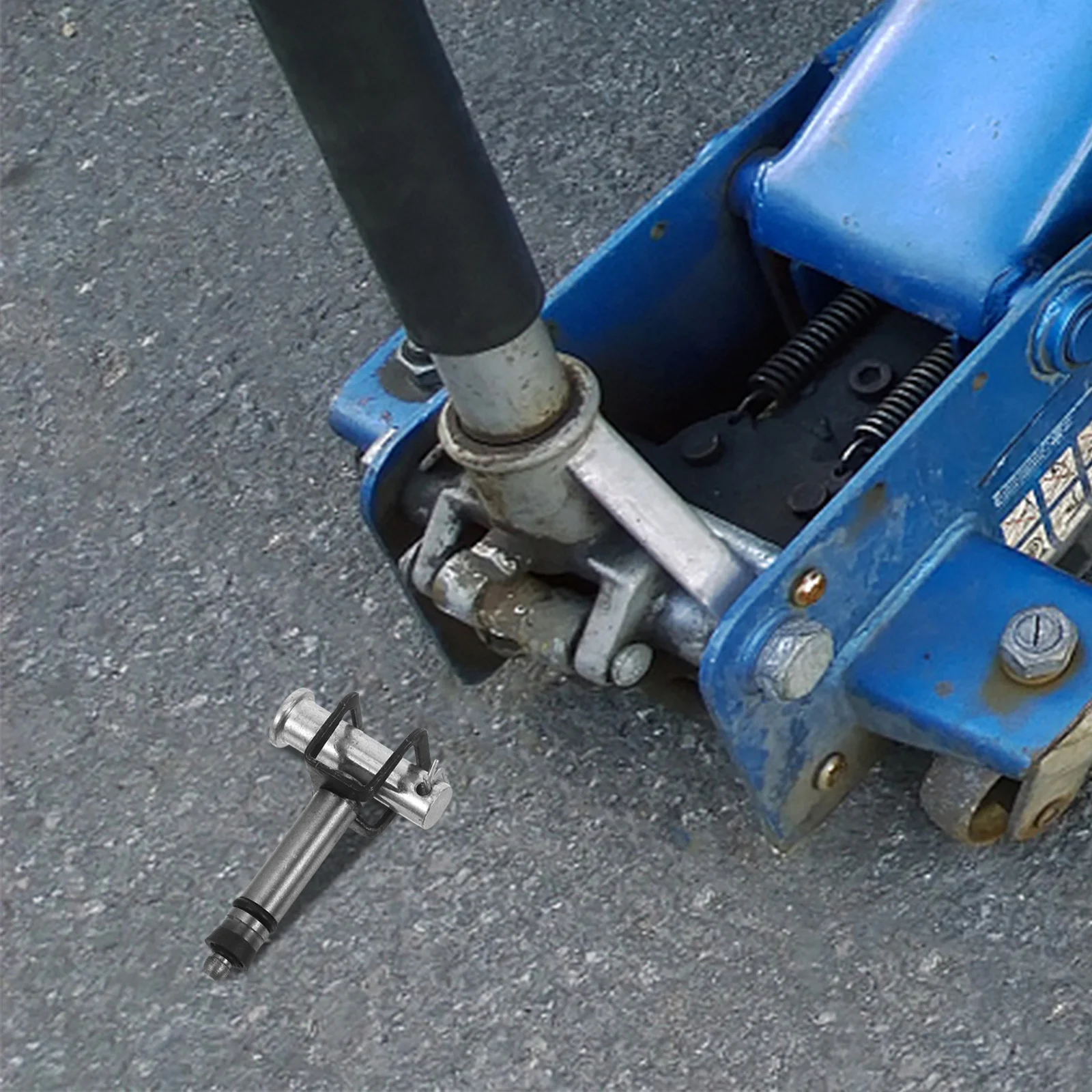 

Hydraulic Horizontal 2 Ton Jack Accessory Set 2.5 Ton Hand Press Rod Return Valve Universal Front Wheel Handle Oil Pump Clamp