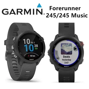 ساعة Garmin-Forerunner 245 Music Edition ، GPS ، الجري الذكي ، اختبار معدل ضربات القلب ، الرياضة الخارجية ، إصدار متعدد اللغات أفضل 10 ساعات Garmin مستعملة مبيعا - رقم 1
