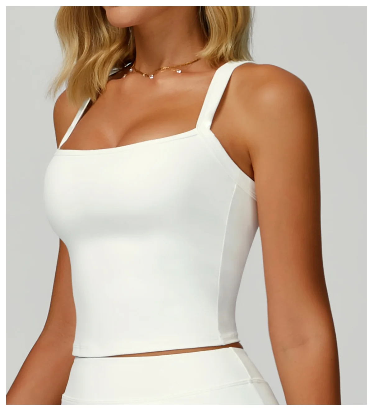 

Shoulder Belt Vest, Naked and Beautiful Back, Slim Fit Sports Vest, Outdoor Running and Fitness Clothing 2025