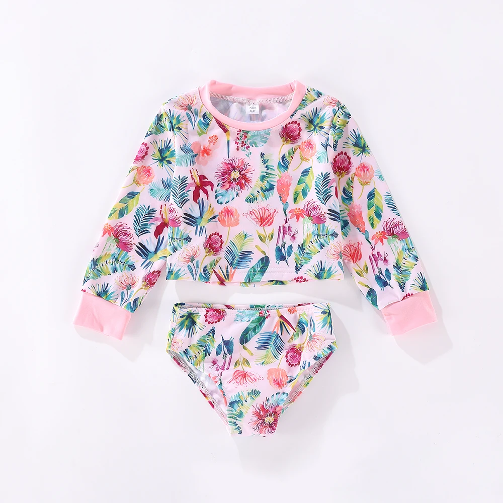 Floral print shirt jacket family mother father children suit father son holiday party dress