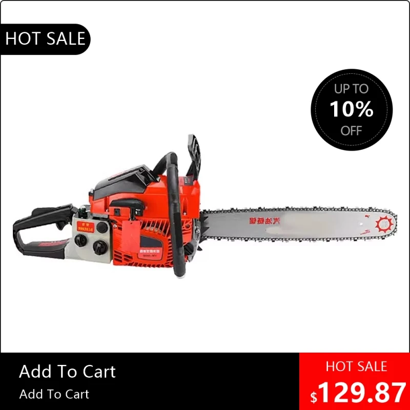 عرض ترويجي لعام 1946 رباعي الأشواط بقدرة 15.8 كيلو وات منشار كهربائي مستورد أصلي عالي الطاقة منشار حطب منزلي ماك 19