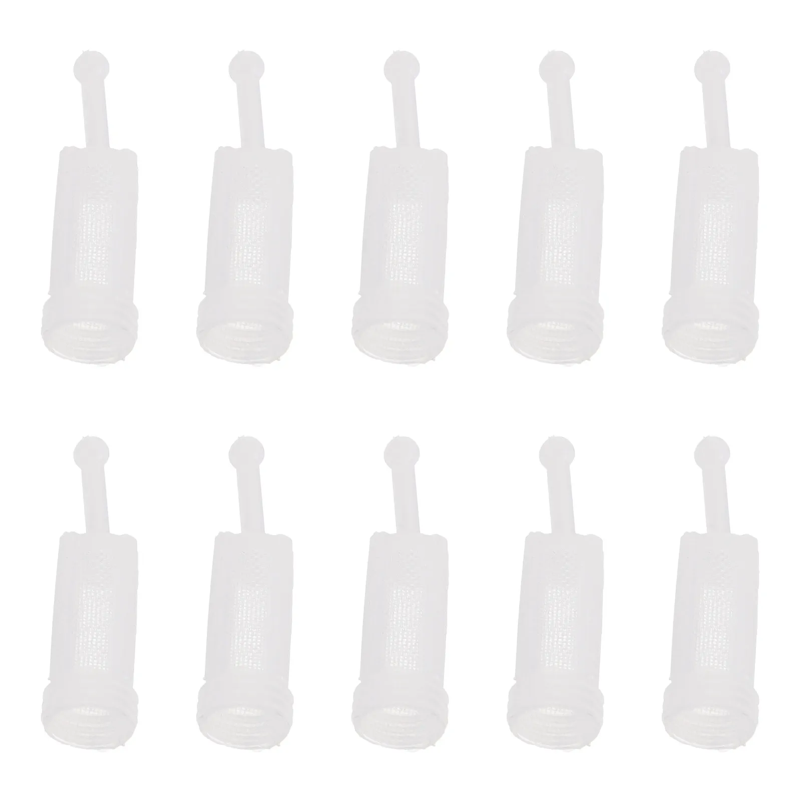 10 Pcs Fine Mesh Strainer Paint Meshes Straining Gravity Spray Filters Feed Pot