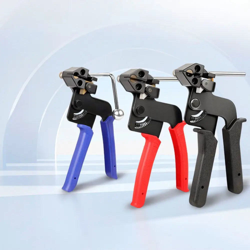 Metal Cable Tie Fastening Tool For CNKO Manual Stainless Steel Banding Applicator Tightener Industrial Bundling Gear
