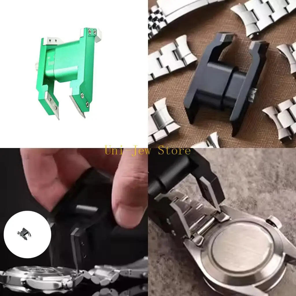 

40 ГБ щипцы для регулировки браслета часов, высокопрочная стальная конструкция, ювелирный инструмент, высокопрочный инструмент