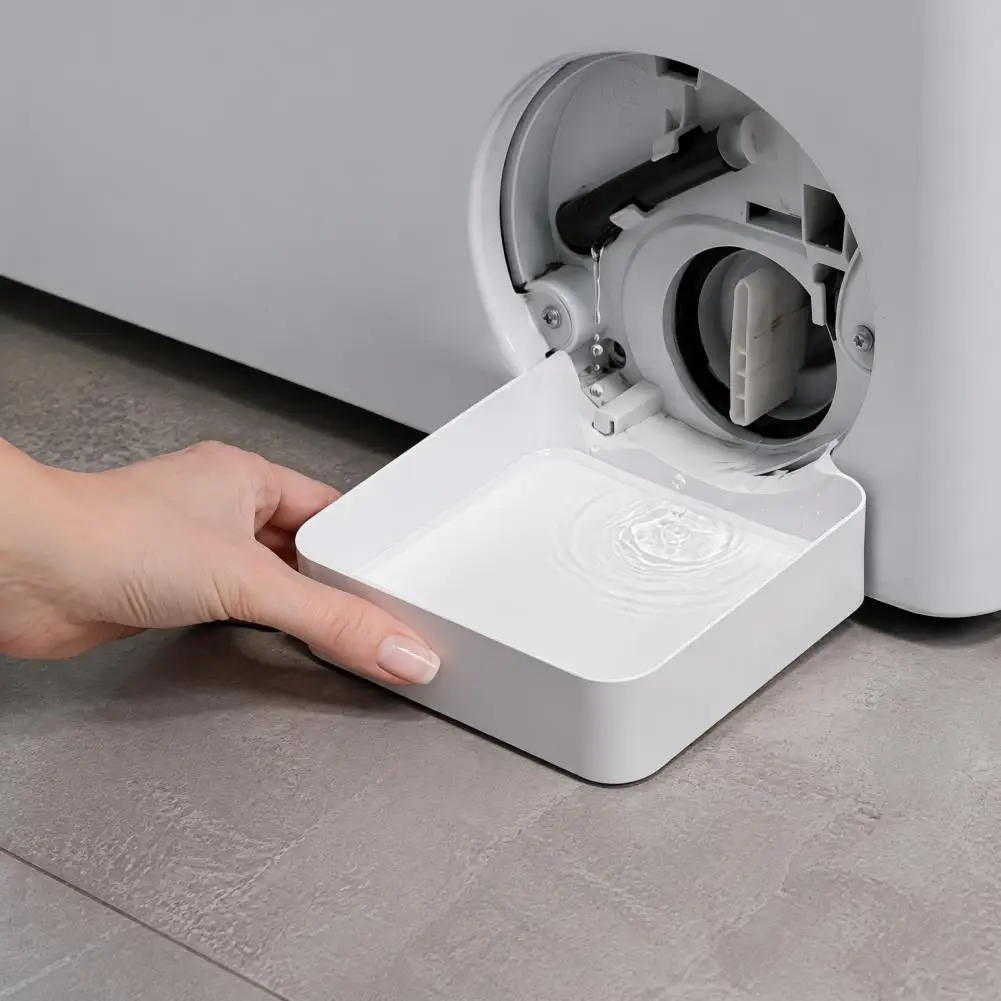 Durable Drainage Water Tray Front-load Washing Machine Drain Pan Universal Washer Drainage Tray Water Collector for Basements