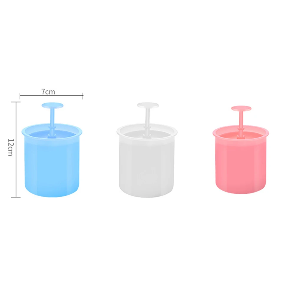 

3pcs Foaming Cup Bubbler Sparkling Bottle Portable Bubble Maker for Facial Cleanser Shampoo Hand Soap Travel Home Use ABS PP