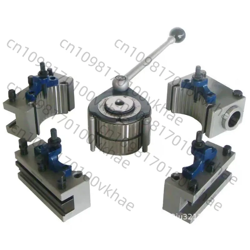 

Lathe Quick Change Tool Post Set WM210V/WM180V/0618 – 12x12mm Tool Rest, 120-220mm Swing Bed