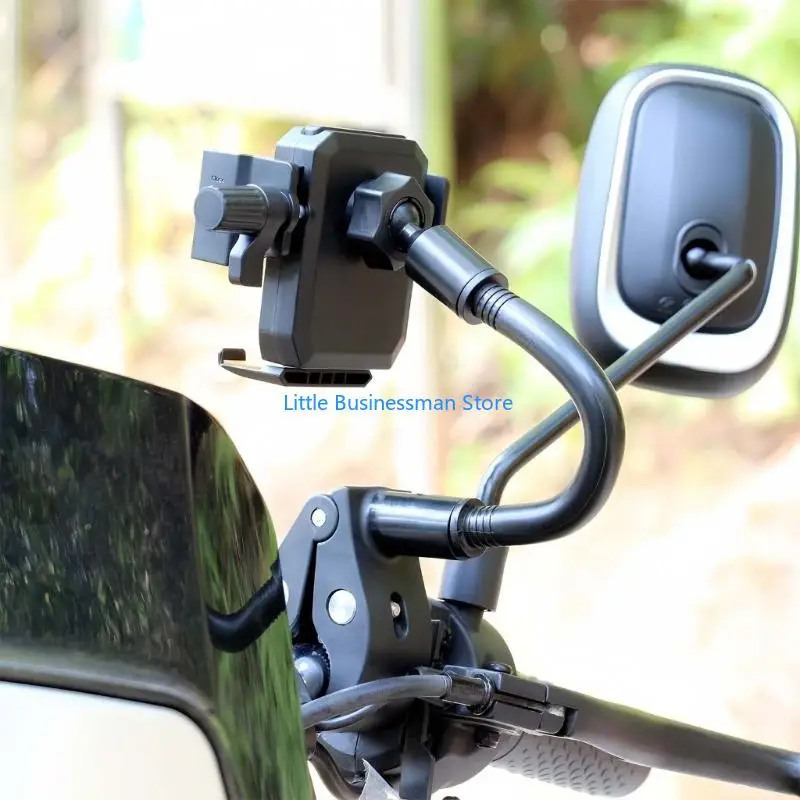 Heimtrainer Schwanenhals Telefon Halterung Rotierenden Telefon Halter Halterung Klemme Halter M76A – Detail 10