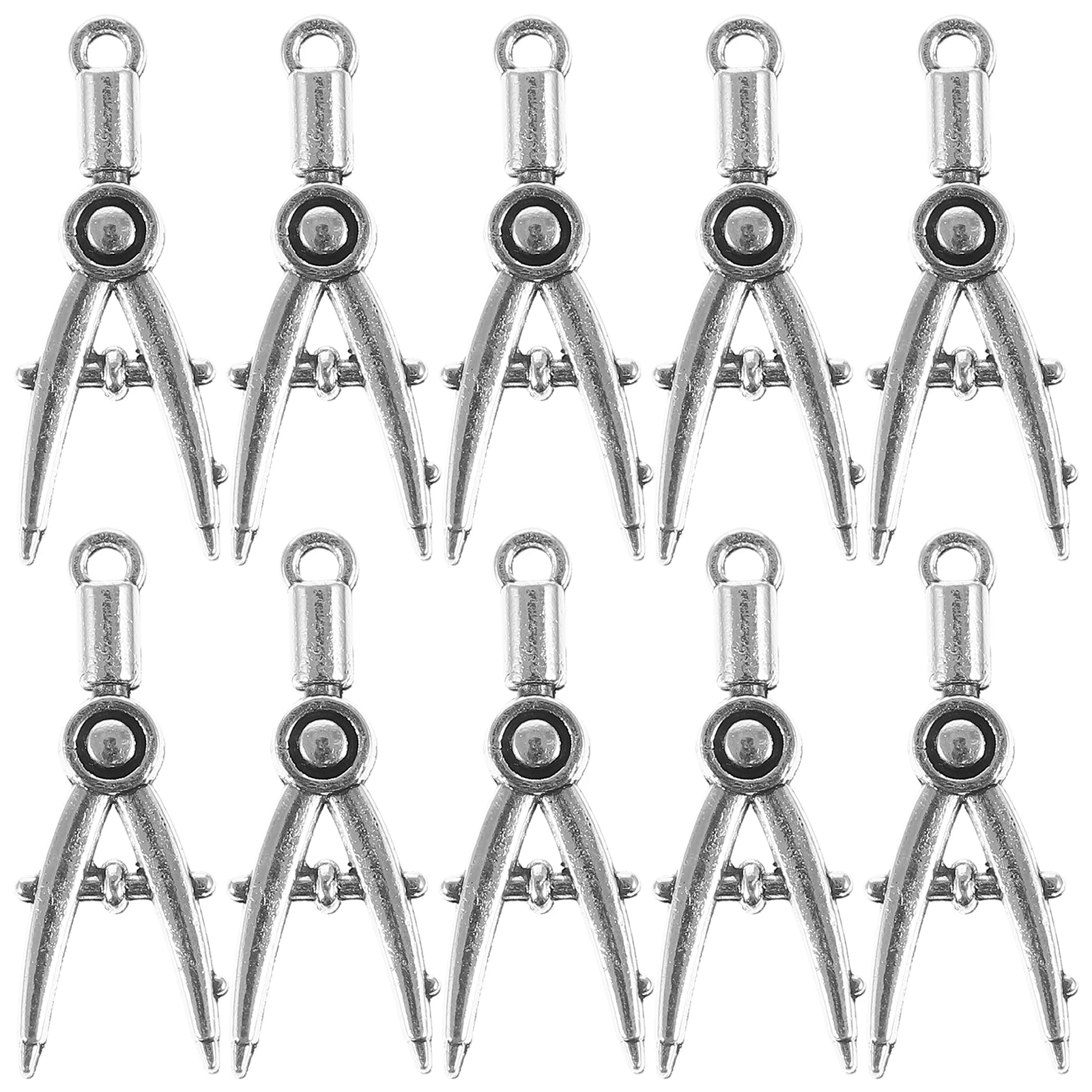 

20pcs Alloy School Themed Charms Jewelry Making Accessories Decorative Keychain Mini Pendants Craft Projects for Bracelet