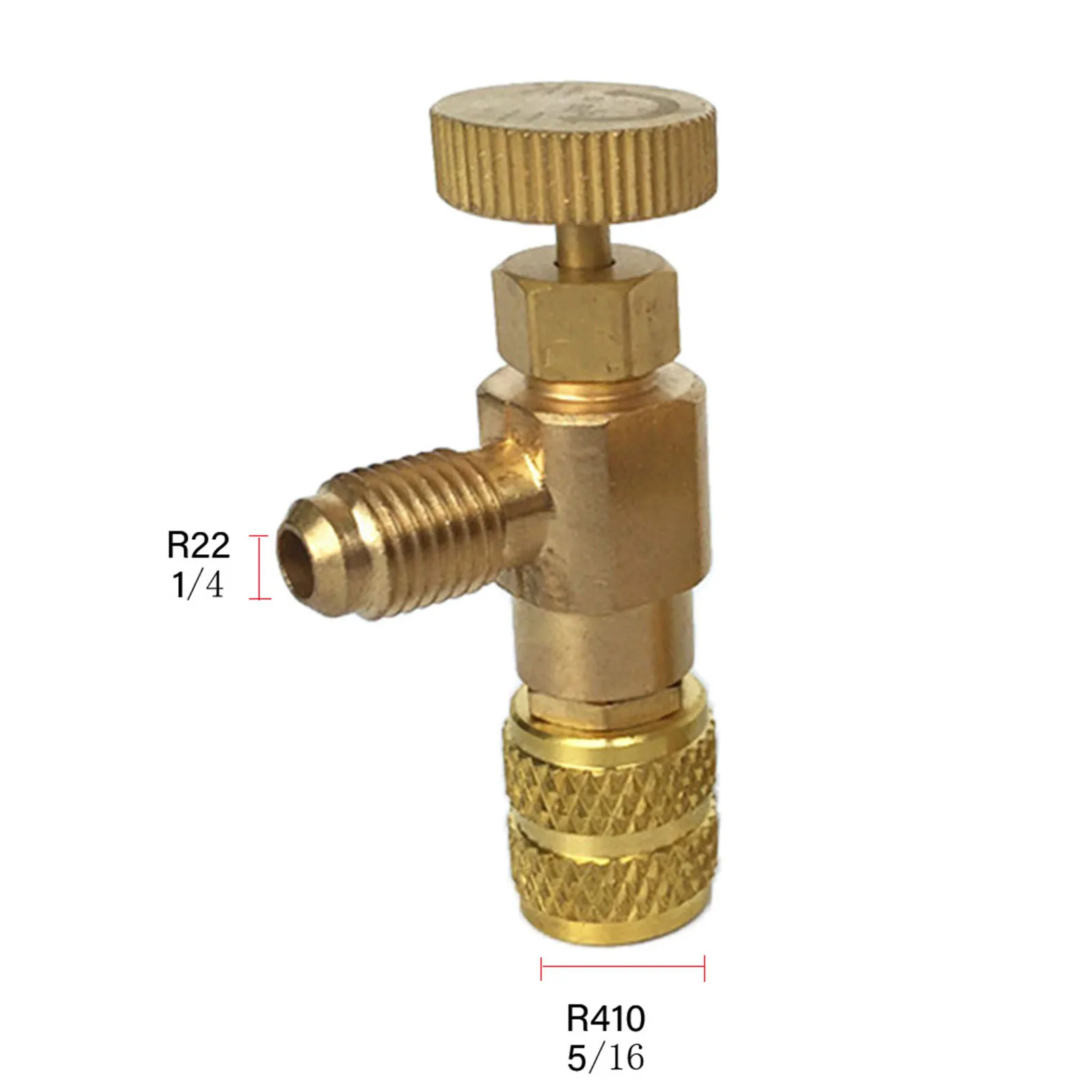 1 szt. R22/R410 adapter do ładowania chłodniczego złącze akcesoria do dodawania cieczy klimatyzacja domowa do narzędzia zaworowego