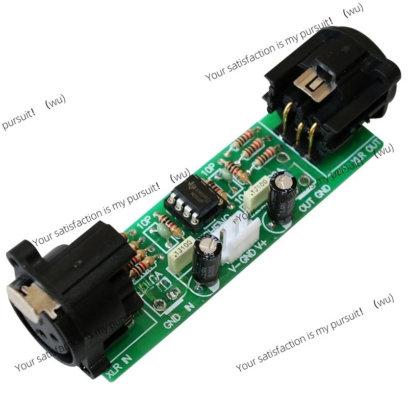 

Балансирующий предусилитель Сбалансированный (XLR) на Небалансированный (RCA)/Избалансированный (RCA) на сбалансированный (XLR) Плата переключателя преобразователя RCA в XLR