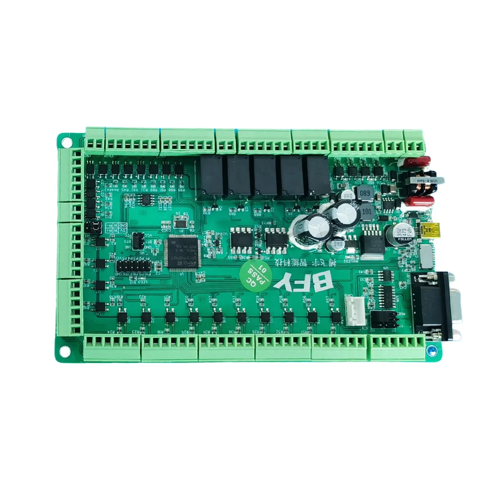 6 DOF Industrial Robotic Arm Control Board with STM32F407 SCARA Stacker Delta Serial Port wifi Android App Machine Vision