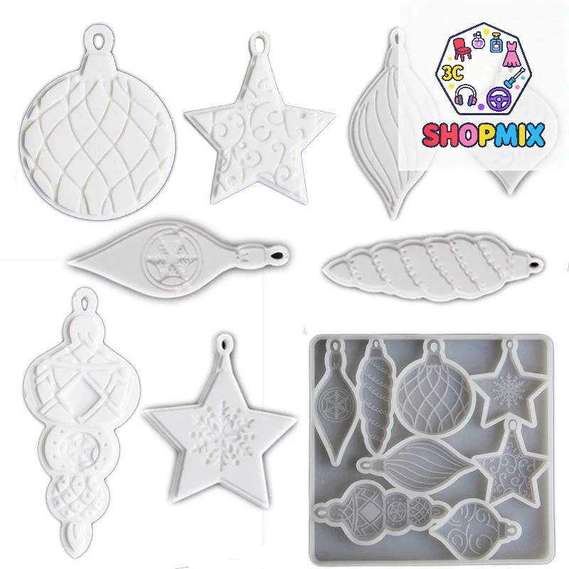 

Креативная форма для морского камня для поделок ручной работы, орнамент из эпоксидной смолы, формы для изготовления рождественской елки