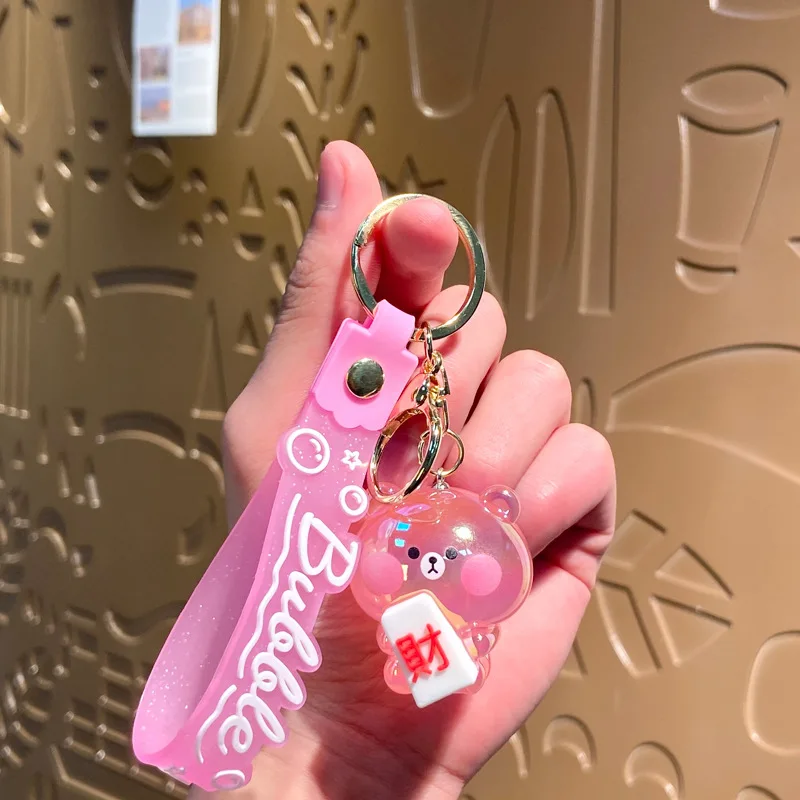 miniso キーチェーン、バッグ、ペンダント、車のキーチェーン、オーナメント、小さなギフト