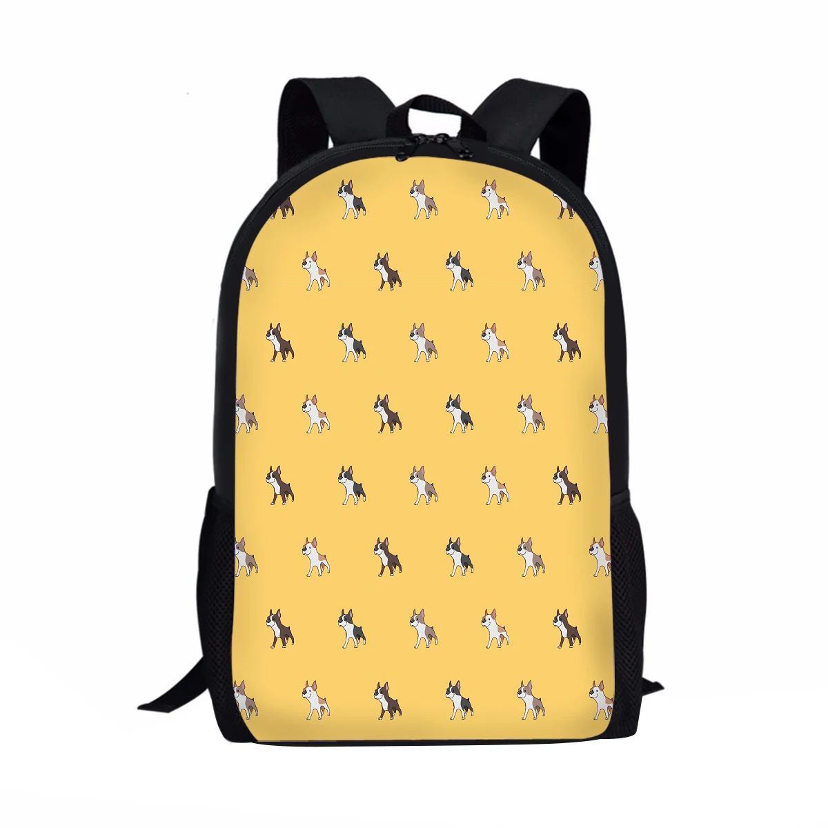 Saco de escola colorido Dog Paw para adolescentes, Mochila de ombro para crianças, meninos e meninas, mochilas infantis