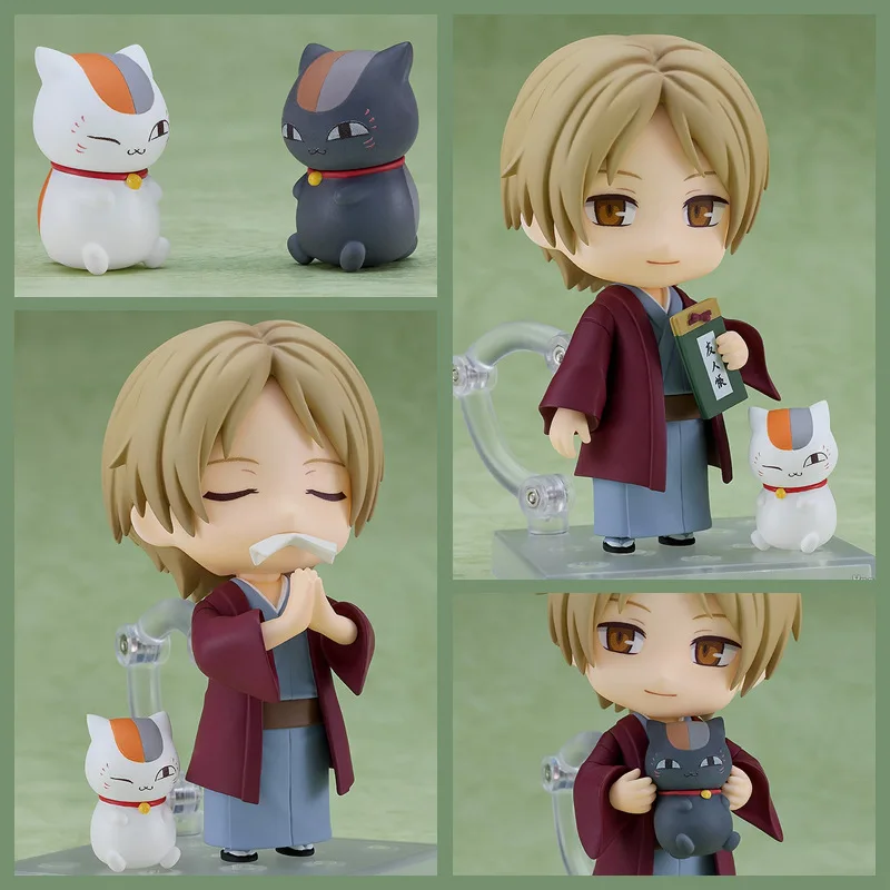 Beliebte Anime-Figur aus Natsume's Buch der Freunde: Nendoroid 2675 Natsume Takashi Katzenlehrer im Kimono, bewegliche Sammelfigur, Modellgeschenk