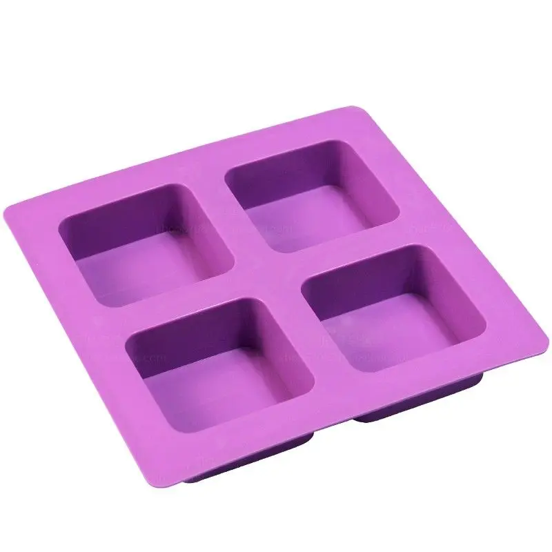 Handmade Diy Silicone 442 round Corner Square Mold Essential Oil Breast Milk Cold Process Soap Tool Model