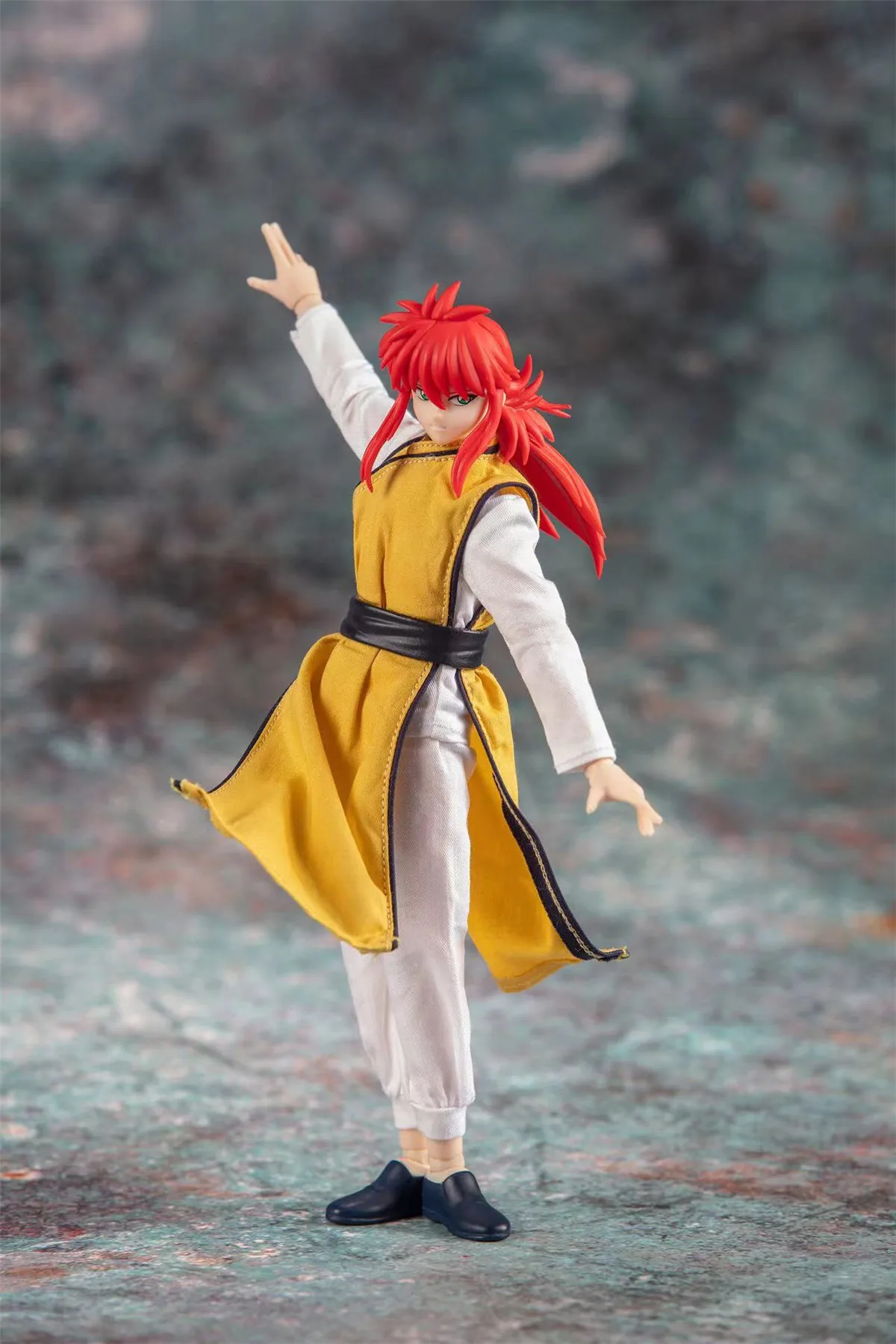 Dasin GT Great Toys 1/12 6 inch action figure YuYu Hakusho Kurama Combat uniform model ND090