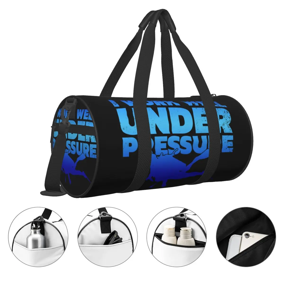 Bolsa de gimnasio impermeable para deportes al aire libre, bolsa de viaje deportiva, mochila de buceo, regalo