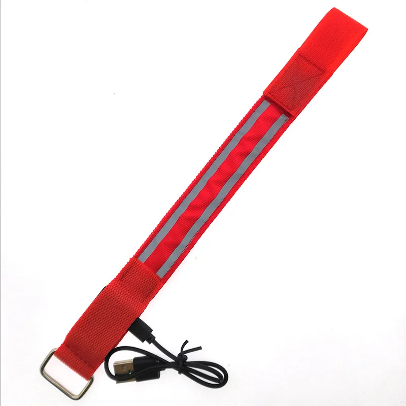 

LED night running fluorescent bracelet for men and women riding luminous flash arm with glow stick event festival