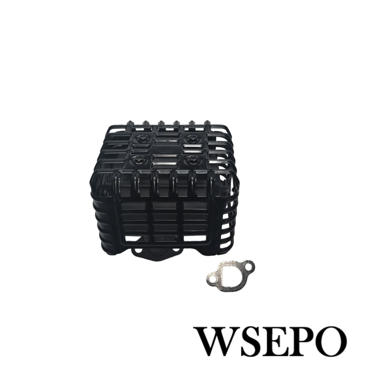 WSEPO Muffler, Exhaust Pipe Assy. Fits For 168F GX160 GX200 Clone196CC 212CC 223 224 Gas Engine