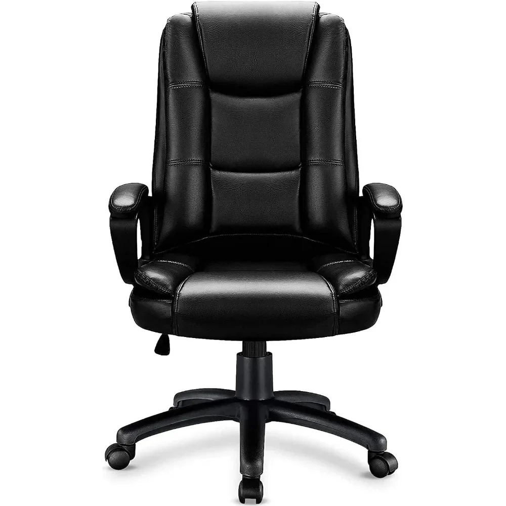 400LBS Big and Tall Chair Heavy Duty Design, Ergonomic High Back Cushion Lumbar Back Support, Computer Desk Chair