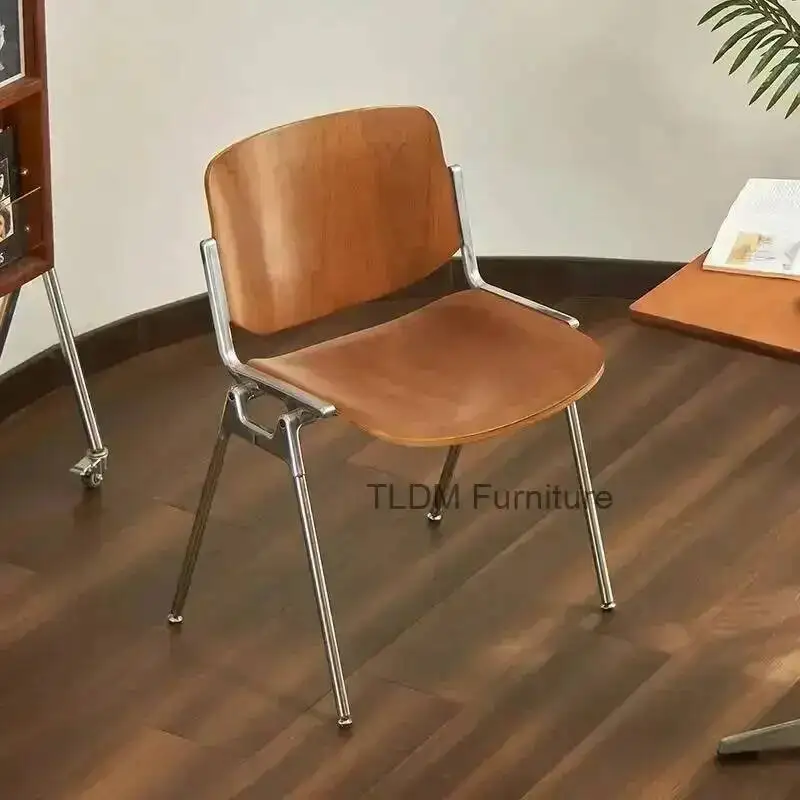 New Designer Dining Chair Luxury Wedding Kitchen Office Accent Chair Gaming Vanity Cadeiras De Jantar Living Room Furniture
