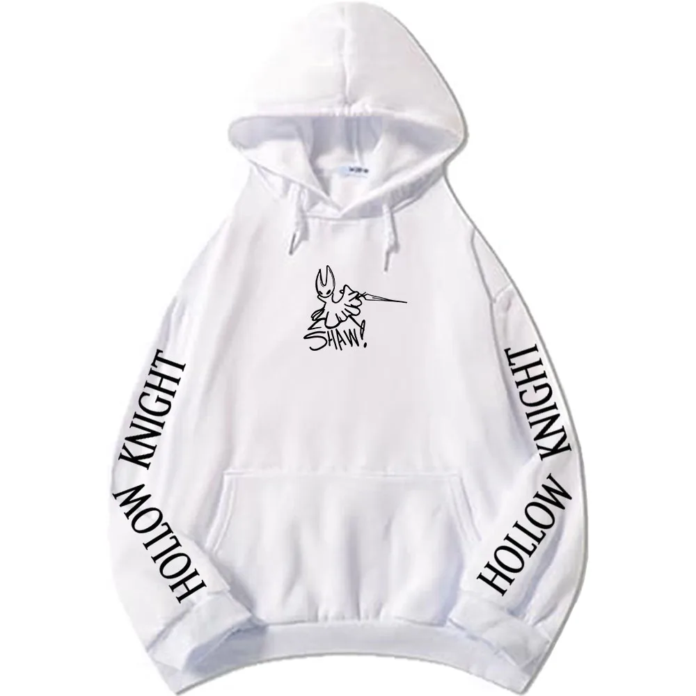 

Hollow Knight Silksong толстовки с длинными рукавами модные мужские толстовки с капюшоном популярные игровые пуловеры с графическим принтом унисекс уличная одежда