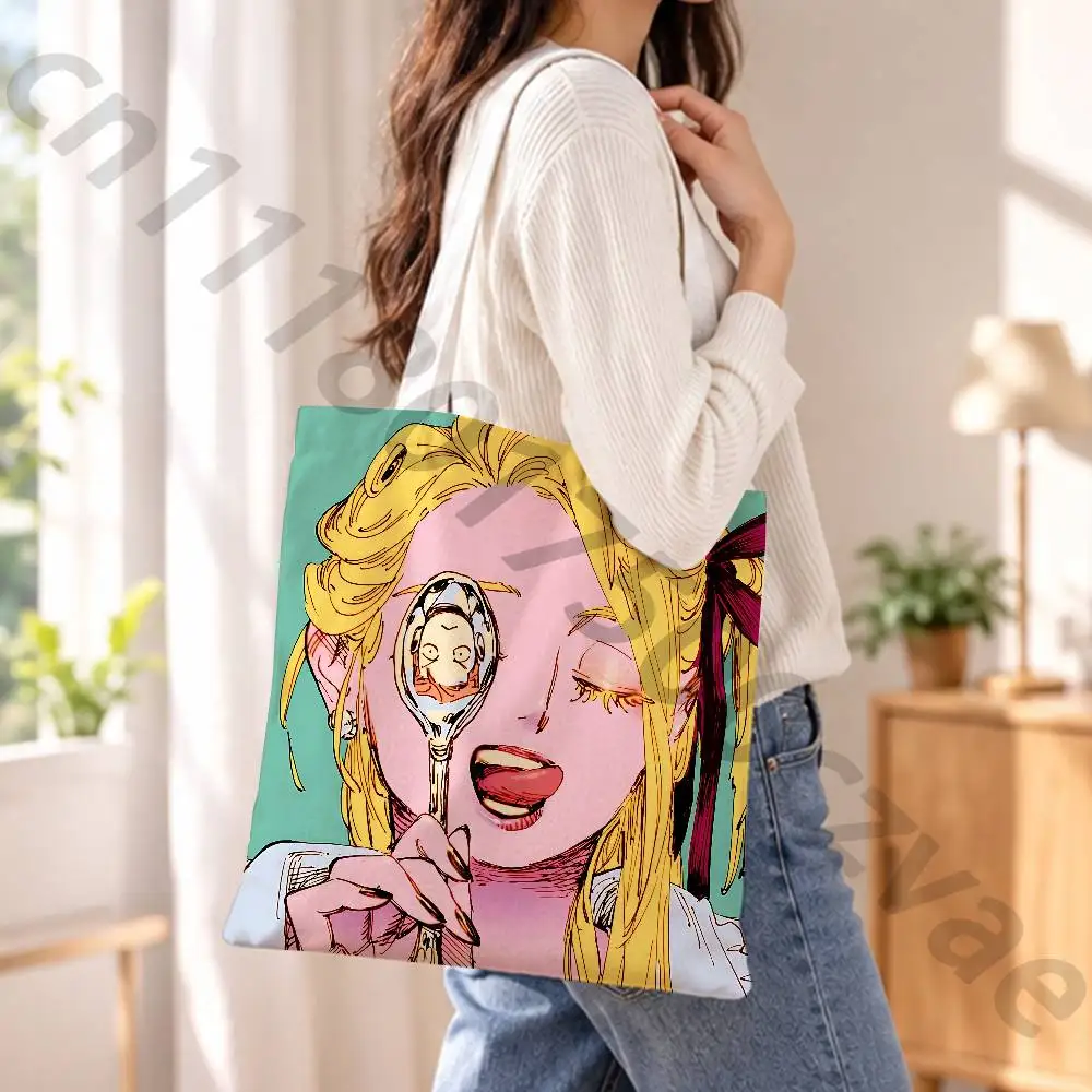 V-Veil Emma  Female Printed Versatile Student Portable Office Handbag Bento Bag Handbag Sail Bag