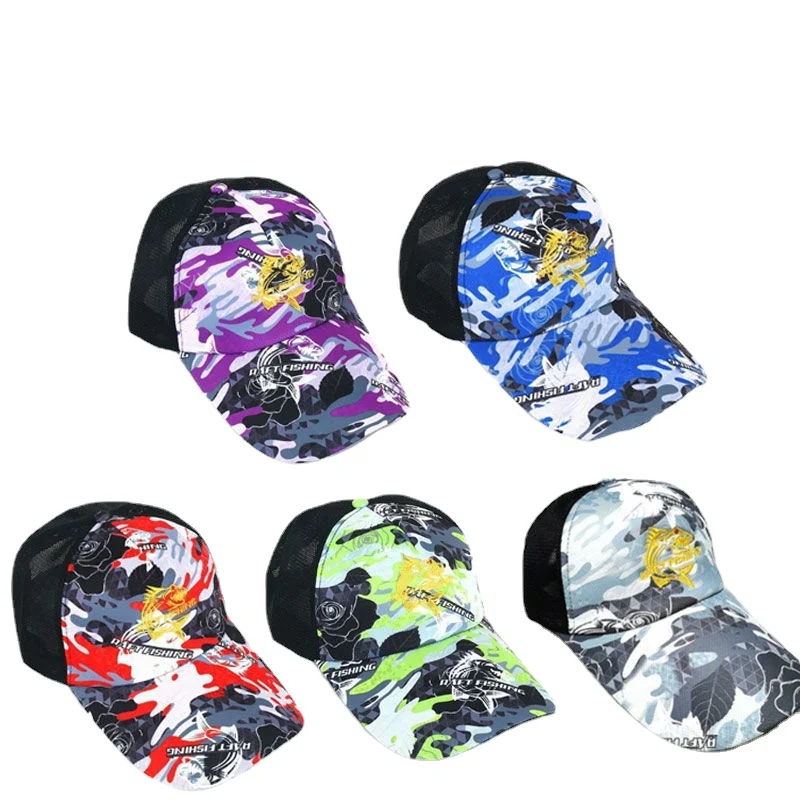 Outdoor Fishing Hat for Men, Breathable Ice Silk Sunscreen, Arm Sleeve Cover, Face Scarf, Fishing Equipment Set, Summer, 3Pcs