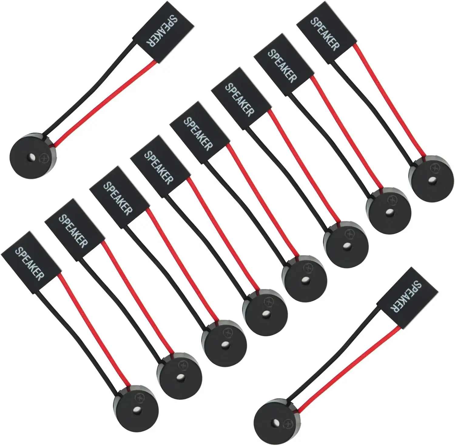 5/10/20 Buah PC Motherboard Internal Piezo Speaker BIOS Alarm Buzzer UNTUK Arduino Casing Komputer DIY