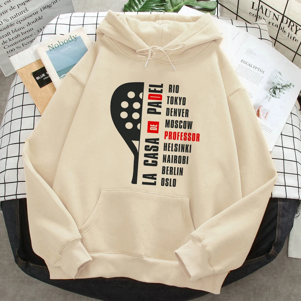 

Padel hoodies women 90s gothic Korean style sweat y2k sweater female long sleeve top Hood