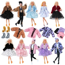 Vêtements de beurre pour poupée Barbie de 30cm, costume, tenue, robe, manteau, accessoires, jouet, cadeau pour enfants